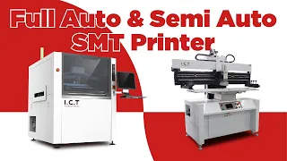 I.C.T | SMT Solder Paste Printing Machine / Stencil Printer