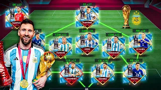 I Built FIFA World Cup Champions Argentina Special Squad In FIFA Mobile 23