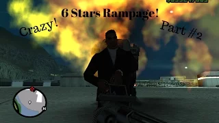 GTA San Andreas 6 Star Rampage Part #2