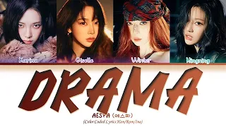 AESPA (에스파) – Drama (Indonesian Color Coded Lyrics)