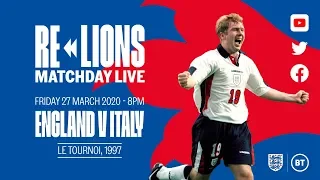 England 2-0 Italy | Full Match | Le Tournoi 1997 | ReLions