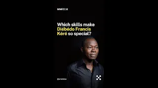 Which skills make Diebedo Francis Kere so special? #shorts