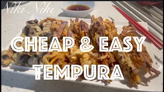 Make Your Own Cheap & Easy Tempura Dinner at Home