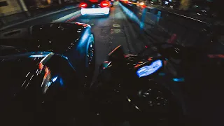 Late Night Vibes & Tight squeezing. Part 2. | YAMAHA MT-07 AKRAPOVIC + QUICKSHIFTER [4K]