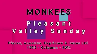 MONKEES-Pleasant Valley Sunday (vinyl)