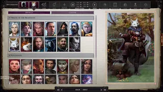 Pathfinder: Wrath of the Righteous - Beta ~ Kitsune Character Creation!