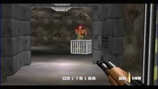 GoldenEye 007 (N64) 100% walkthrough - Mission 3, Part 1: Soviet Missile Silo, Kirghizstan