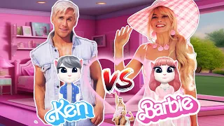 My Talking Angela 2 😘 || Ken vS Barbie || Cosplay