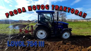 Oranje sa novim traktorom!!! LOVOL 754 III & Kverland 2x16