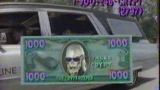 Tales from the Crypt Terror Trivia Challenge 1-900 promo (1990)