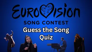 Eurovision Quiz - Guess The Song - Winners Only 2000-2023 | Quizinity