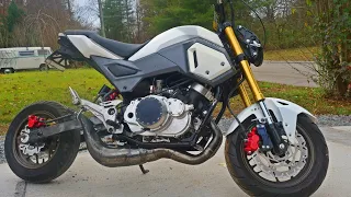 Fixing my 2 Stroke Banshee swapped Grom! (It was bad)