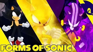 5 forms of sonic the hedgehog