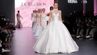 Demetrios Bridal Spring 2025 | Barcelona Bridal Fashion Week