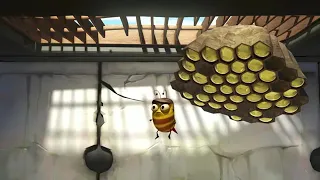 LARVA CORTOS-abeja