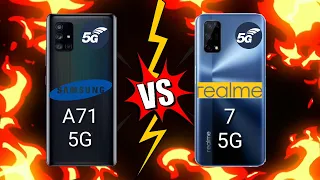 SAMSUNG A71 5G VS REALME 7 5G Which is BEST?