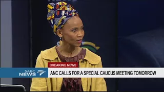 Lebohang Pheko reacts to ANC's decision to recall Zuma