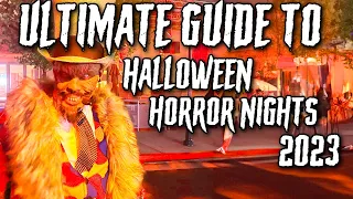 Halloween Horror Nights 2023 | ULTIMATE SURVIVAL GUIDE | Everything You Need To Know!