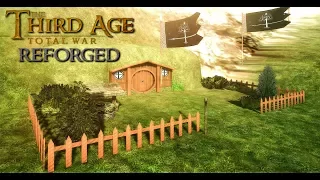 Third Age: Total War (Reforged) - DWARVES VISIT BAG END (Battle Replay)