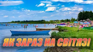 Шацьк Світязь 2023 чи є люди на пляжі і ТЦК