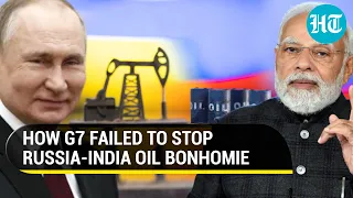 Russia’s oil export to India touches new high despite G7 price cap I Modi-Putin Bonhomie ‘wins’