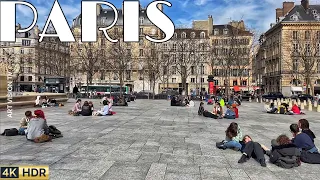 🇫🇷[PARIS 4K] WALK IN PARIS "PARIS SAINT GERMAIN DES PRÉS WALK" (4K60 FPS VERSION) 22/MARCH/2024