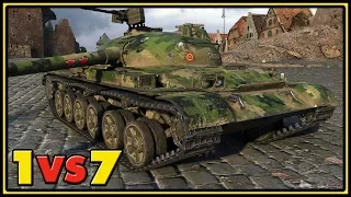 Object 140 - 11 Kills - 1 VS 7 - World of Tanks Gameplay