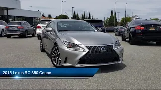 2015 Lexus RC 350 Coupe  San Jose  Santa Clara  Sunnyvale  Campbell  Palo Alto