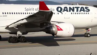 Qantas A330-200 Take off's and Landing's Wamos Air A330-200 Landing