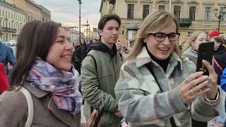 ПИТЕР ❤️😊 УЛИЧНЫЕ МУЗЫКАНТЫ!