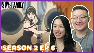 MOMMY THORN PRINCESS IS A PRO! 🤯 | Spy x Family Season 2 Episode 6 Couples Reaction & Discussion