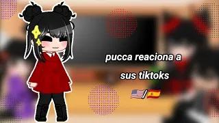 Pucca reacts to her tiktoks//la_rosita_fresita17//gacha//idea no original//