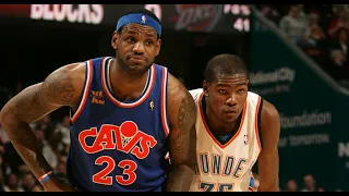 LeBron James vs Young Kevin Durant INTENSE Duel 2010.01.23 - KD With 34 Pts, CLUTCH LBJ With 37 Pts!