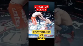 Ростовский Vs Борз|Страшнейший Нокаут