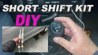 BMW Short Shift Kit Installation + Gearshift refresh