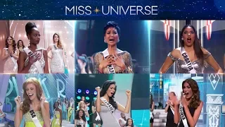 Miss Universe - Best  Reaction Semi Finalists Moment