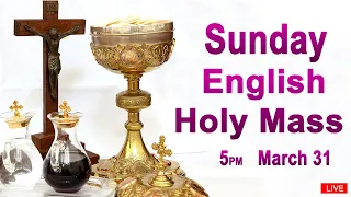 Catholic Mass Today I Daily Holy Mass I Easter Sunday March 31 2024 I English Holy Mass I 5.00 PM