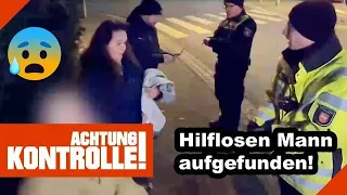 😧 Orientierungsloser Mann läuft MITTEN auf der Straße! |2/2| Kabel Eins | Achtung Kontrolle