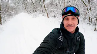 Велопоход по снегу — Стельки с Подогревом против мороза