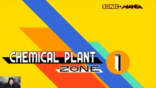 Playing Sonic Mania Chemical Plant With Tails On Nintendo Switch