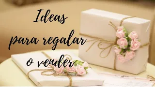 😍 IDEAS para VENDER o REGALAR 🌼GANA DINERO 💲💲💲 AHORRA😘  Artesanato ❤  Arte en casa