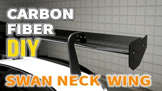 How to Make a Carbon Fiber Swan Neck Wing [DIY] (with 3D Printed Molds)