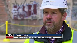 Ford shows off construction progress at Corktown's Michigan Central Train Depot