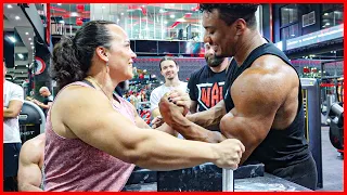 Gabriela Vasconcelos: The Arm Wrestling Queen Takes on Larry Wheels and More