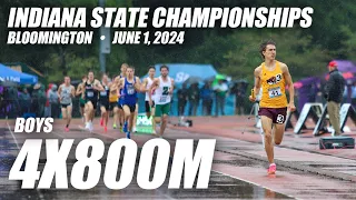 4x800M - 2024 - Indiana Boys State Championship - Bloomington North