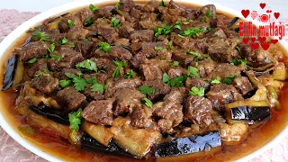 How to cook Meftune - A wonderfully delicious dish with aubergine and meat.