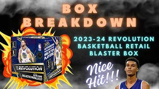 2023 24 Panini Revolution Retail Blaster Box Breakdown - First Look #sportscards #cardcollector