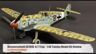 Messerschmitt Bf 109E-4/7 Trop - 1:48 Tamiya Model Kit Review - Still Worth Building?