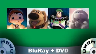 Pixar Short Films Collection: Volume 2 - Menu Walkthrough's (Blu Ray + DVD)