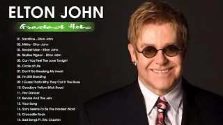 Elton John Greatest Hits | Best Rock Ballads 80's, 90's | The Greatest Rock Ballads Of All Time